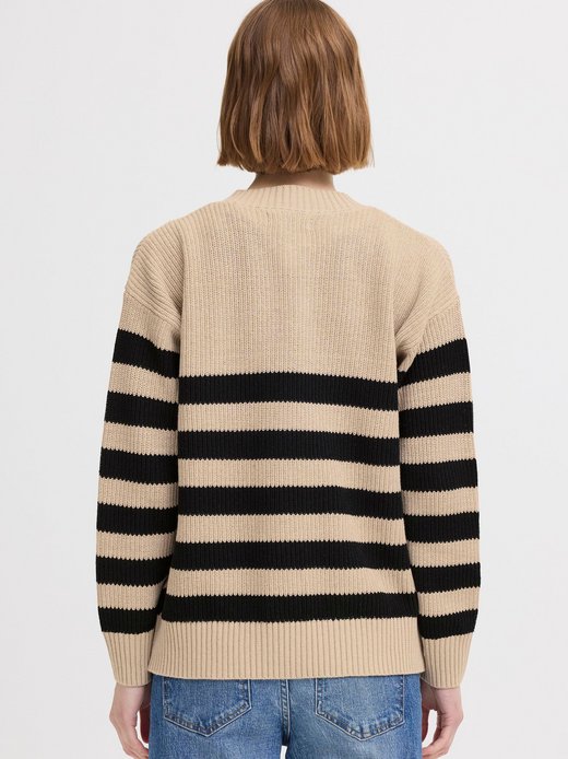 Damen V-Ausschnitt-Pullover - OXKalane