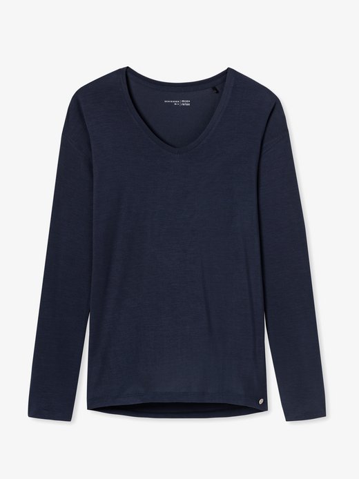 Damen V-Longsleeve  -  Mix & Relax