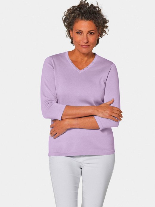 Damen V-Pullover