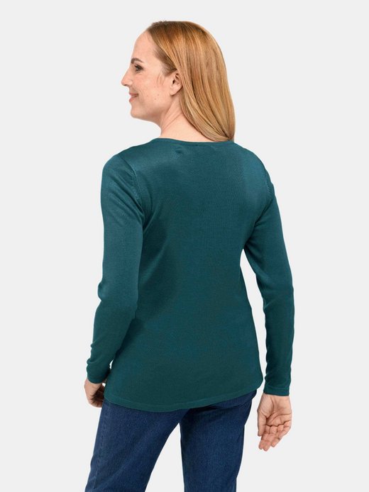 Damen V-Pullover
