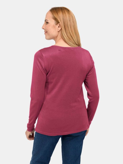 Damen V-Pullover