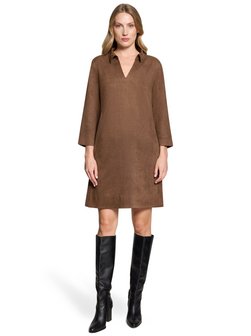 Damen Velourskleid