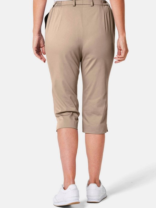 Damen Verkürzte Satinhose