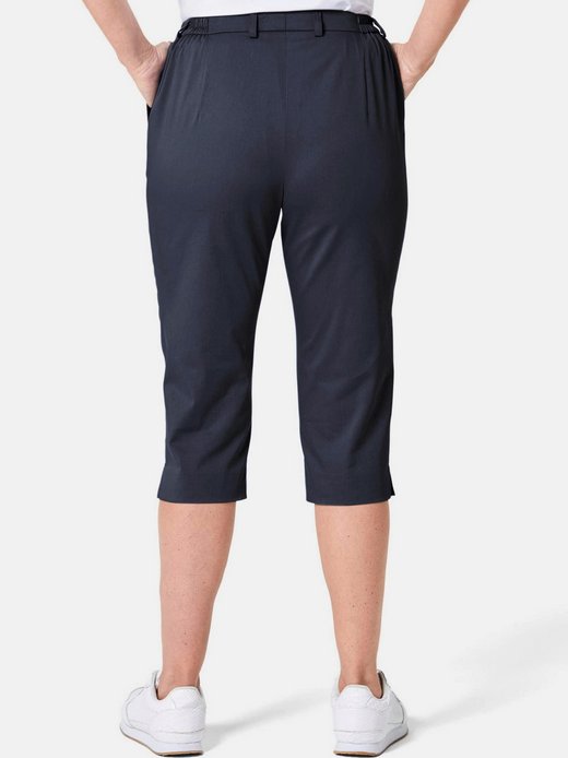 Damen Verkürzte Satinhose