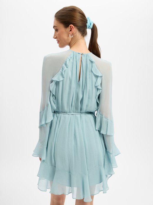 Damen Volantkleid - Dredia