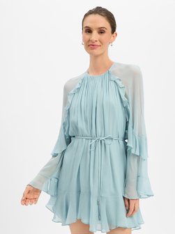 Damen Volantkleid - Dredia