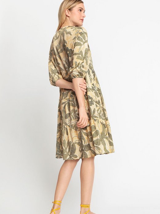 Damen Volantkleid