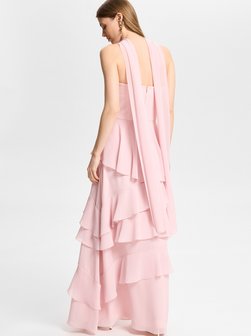 Damen Volantkleid