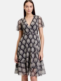 Damen Volantkleid