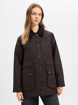 Damen Wachsjacke - Modern Border