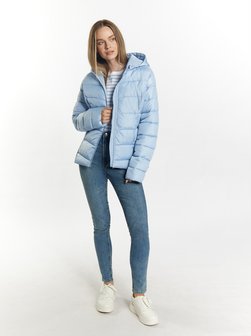 Artikelbild Damen Wattierte Jacke von ICEBOUND in blau uni