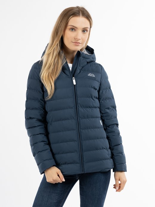 Damen Wattierte Winterjacke