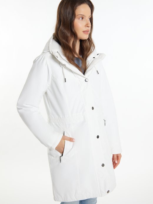 Damen Wattierter Kurzmantel