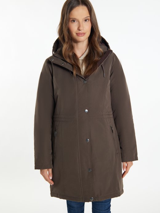 Damen Wattierter Kurzmantel