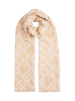 Damen Webschal mit Wolle