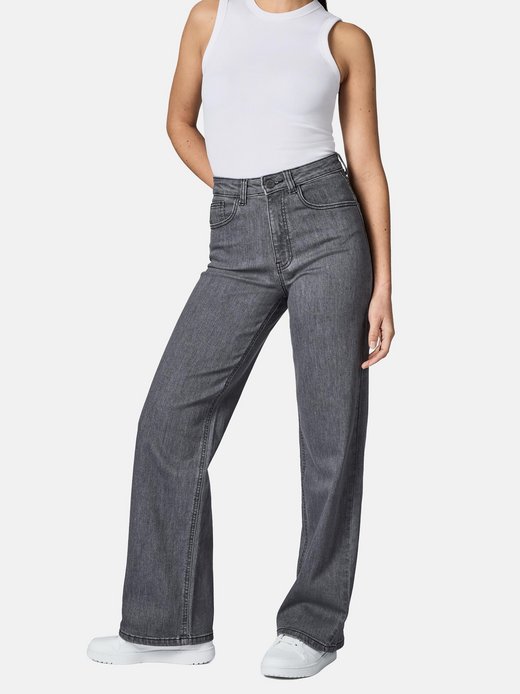 Damen Weite Jeans - Eklipsa