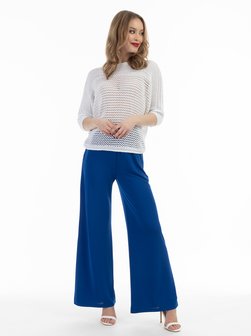 Damen Weitmaschiger Strickpullover