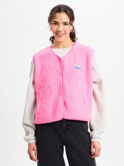 Artikelbild Damen Weste - Hoktown von american vintage in pink strukturiert