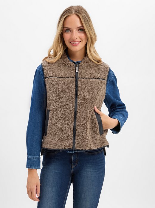 Damen Weste - MMRowe Teddy Waistcoat