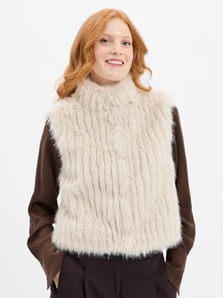 Damen Weste aus Kunstfell - Dava