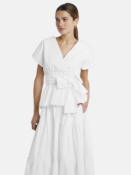 Damen Wickelbluse - CANIWA