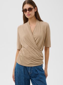Damen Wickelbluse SLColumbine