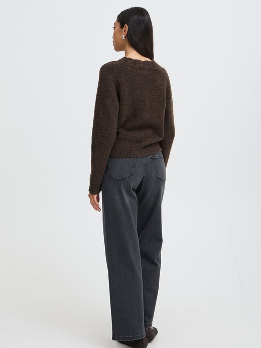 Damen Wickelpullover BYMIEL