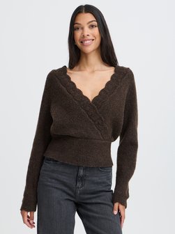 Damen Wickelpullover BYMIEL