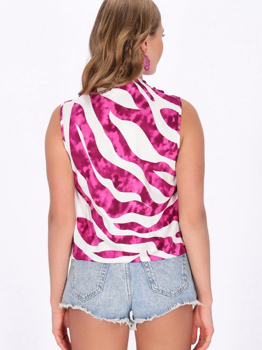 Damen Wickeltop