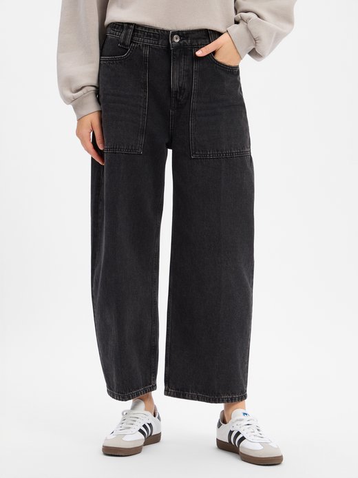 Damen Wide Fit Jeans - Derive