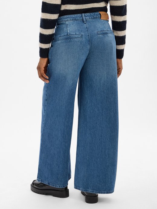 Damen Wide Fit Jeans - Elise