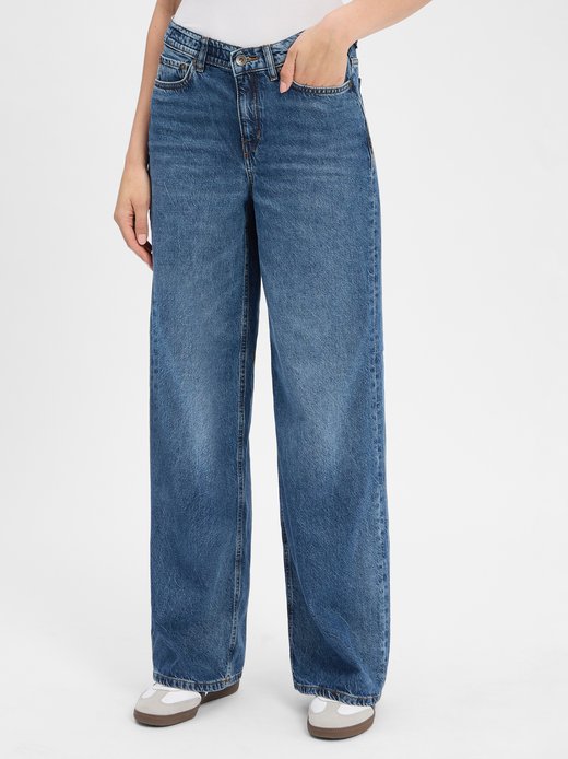 Damen Wide Fit Jeans - Flung