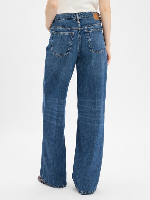 Damen Wide Fit Jeans - Flung