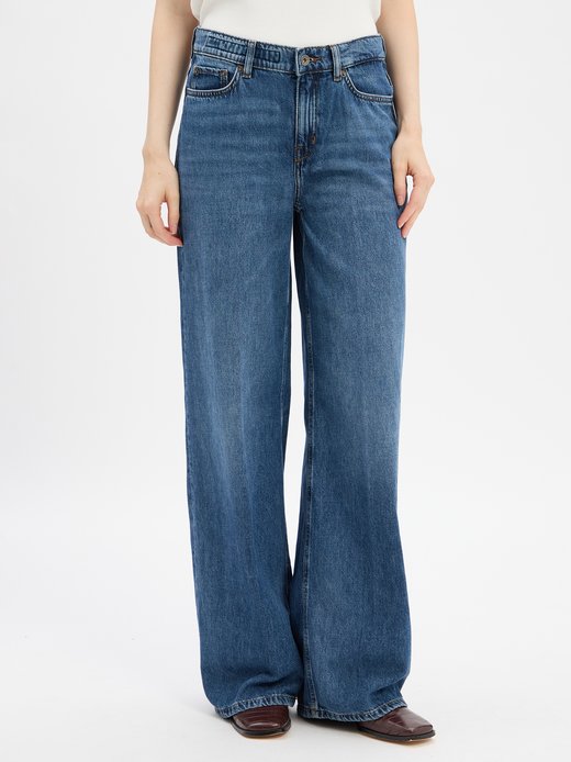 Damen Wide Fit Jeans - Flung