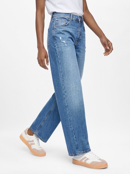 Damen Wide Fit Jeans - Maxine