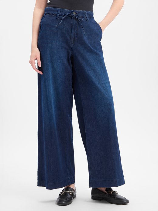 Damen Wide Fit Jeans - Wendy