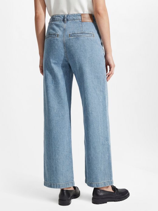 Damen Wide Fit Jeans mit Leinen-Anteil - Luma