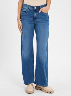 Artikelbild Damen Wide Fit Jeans von Betty & Co in medium stone uni