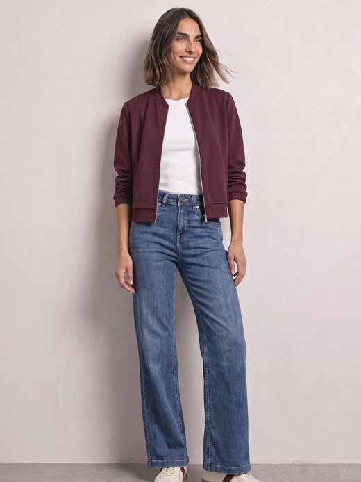 Damen Wide Leg Jeans - Emee