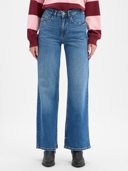 Damen Wide Leg Jeans - NMKenzie