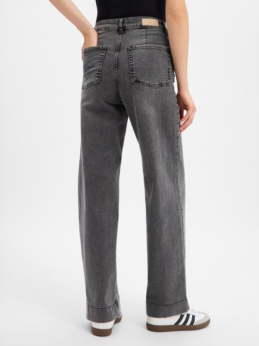 Damen Wide Leg Jeans - NUParis