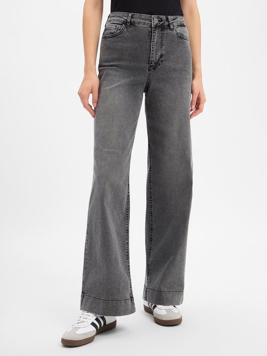 Damen Wide Leg Jeans - NUParis