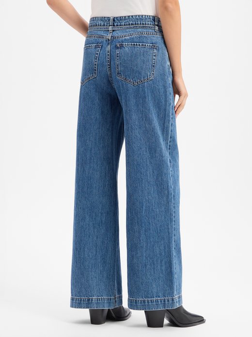 Damen Wide Leg Jeans - SC-Heda