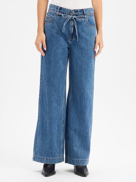 Damen Wide Leg Jeans - SC-Heda