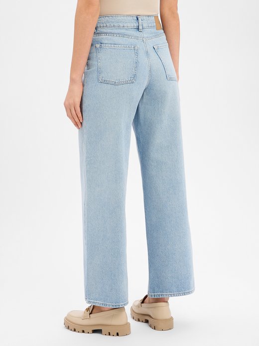 Damen Wide Leg Jeans -Tokyo