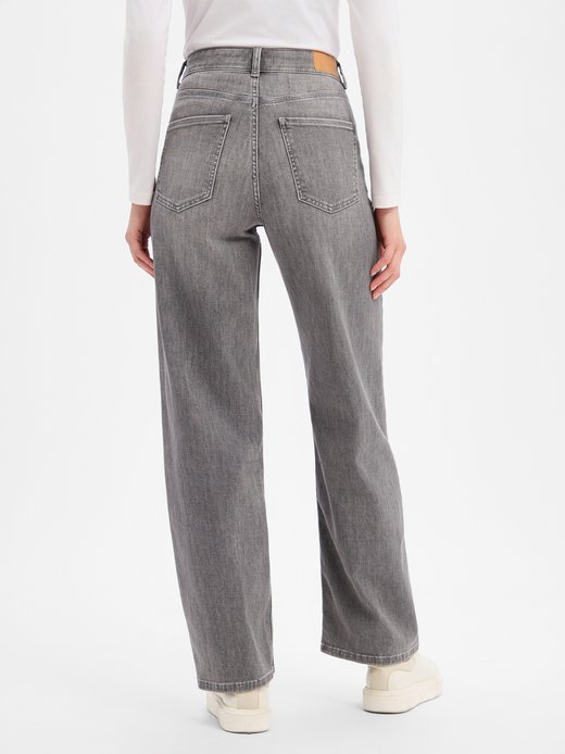 Damen Wide Leg Jeans - Tomma