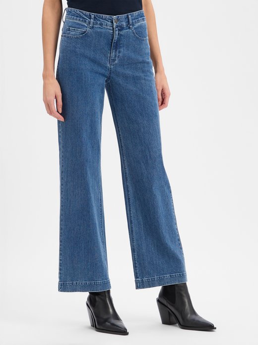 Damen Wide Leg Jeans