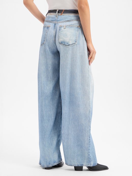 Damen Wide Leg Jeans