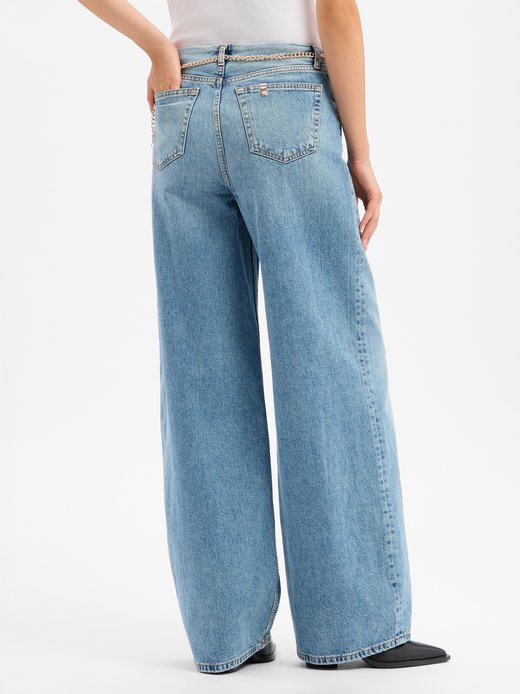 Damen Wide Leg Jeans