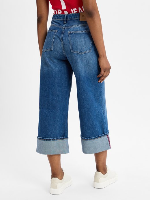 Damen Wide-fit-Jeans